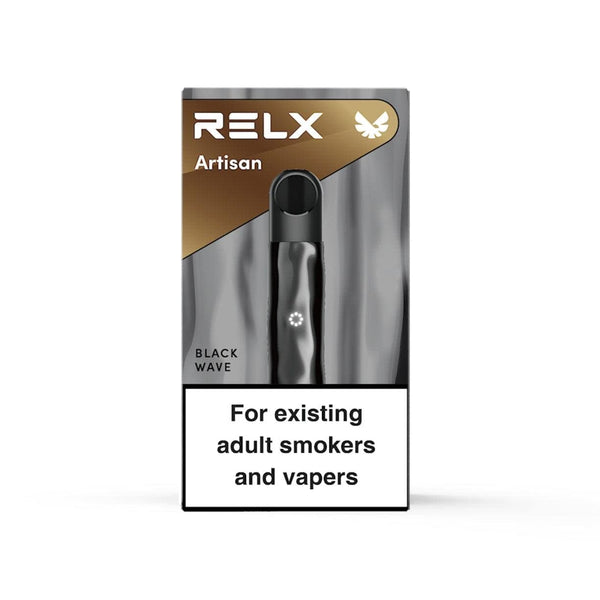 RELX Global Vape Pen RELX Artisan Device Black Wave Portable Package The Highest Quality of RELX Vape 
