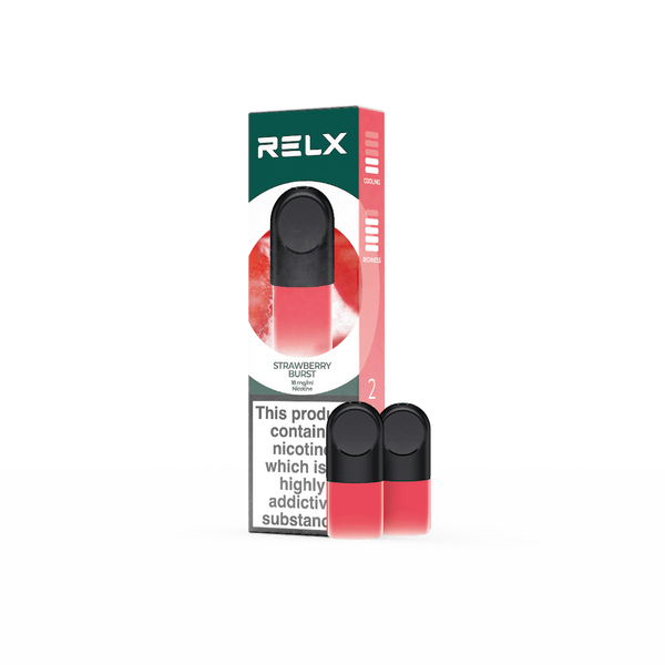 RELX Pod (Autoship) (2-packed) 18mg ml Strawberry Brust relx-official-relx-pod-find-the-right-vape-pods-2-packed-18mg-ml-strawberry-brust-32848452878470
