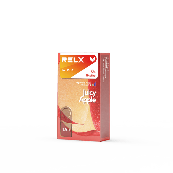 Explore Halloween Deals on  RELX Global E-cigrette Vape RELX Pod Pro Juicy Apple(1 Packed) Price Us 5.90 0% Nicotine  
