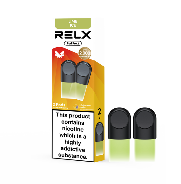 RELX Pod Pro refill vape pods product image, compatible prefilled pod cartridges for RELX Pod Pro devices.
