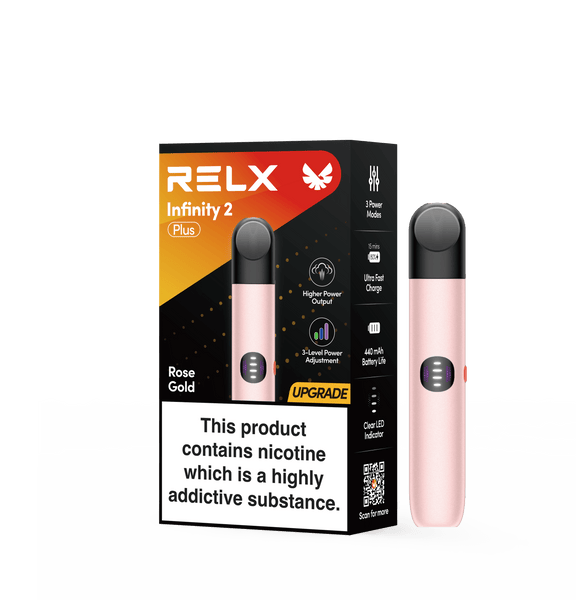Explore Halloween Deals on RELX Infinity 2 Plus Device | RELX Global Official RELX Infinity 2 Plus Device Rose Gold
