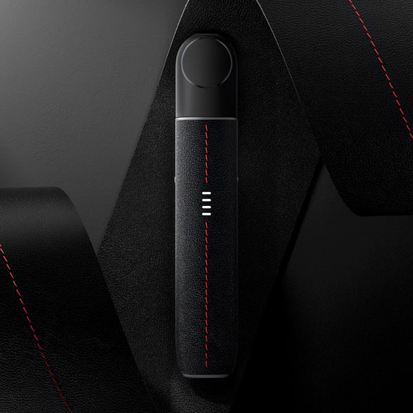 RELX Global Vape Pen RELX Artisan Device Dark Stealth  European leather Package The Highest Quality of RELX Vape 
